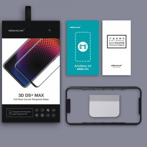 OnePlus 9 Pro Nillkin 3D DS+Max Pro 0.3mm kijelzővédő 9H üvegfólia fekete