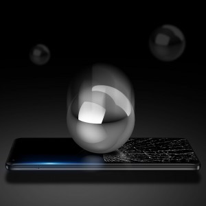 Nokia X20/X10 Dux Ducis 10D KIjelzővédő üvegfólia fekete (Tokbarát)