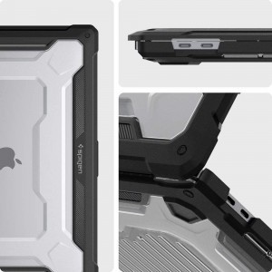 Macbook Pro 16 2019 - 2021 Spigen Rugged Armor tok matt fekete