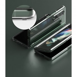 Samsung Galaxy Z Fold 3 Ringke Slim Ultravékony PC tok fekete (S Pent nem tartalmaz)