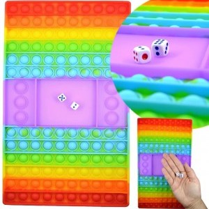 Magic Pop Anti stressz, színes stressz levezető játéktábla, vegyes színekkel