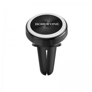 Borofone BH6 Platinum Mágneses autós telefontartó szellőzőre fekete