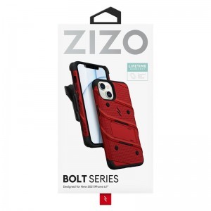 Zizo Bolt Bundle iPhone 13 6.1 tok piros