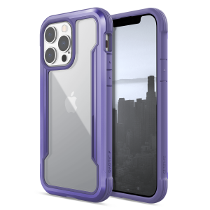 X-Doria Raptic Shield Pro iPhone 13 Pro alumínium tok lila