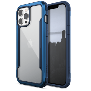iPhone 13 Pro Max alumínium tok kék X-Doria Raptic Shield Pro