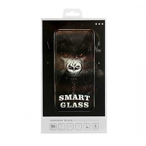 iPhone 14 Pro Max/15 Plus Smart Glass kijelzővédő üvegfólia fekete