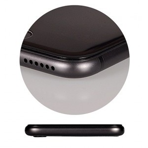 iPhone 12 Pro Max Full Glue 5D Kijelzővédő Üvegfólia Fekete