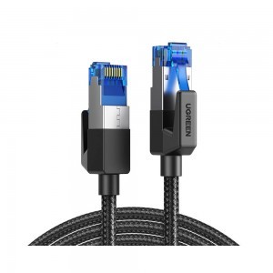 Ugreen NW153 Cat 8 F / FTP Braid Ethernet RJ45 kábel 1 m (fekete)
