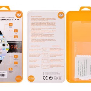 iPhone 5/ 5s Orange Kijelzővédő üvegfólia