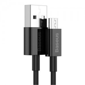 Baseus Superior Series USB - micro USB gyorstöltő adatkábel 2A 1m fekete (CAMYS-01)