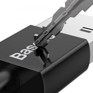 Baseus Superior Series USB - micro USB gyorstöltő adatkábel 2A 1m fekete (CAMYS-01)