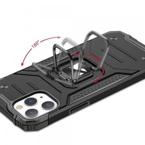 iPhone 13 Pro Max Wozinsky Ring Armor Case Kickstand telefontok piros