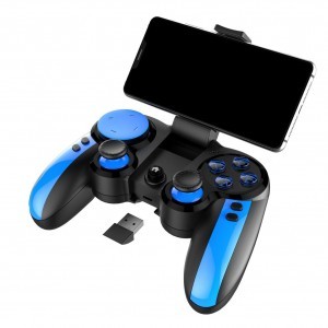 iPega PG-9090 Bluetooth Gamepad, kontroller fekete-kék (Android, iOS)