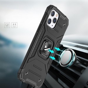iPhone 13 Pro Wozinsky Ring Armor Case Kickstand telefontok kék