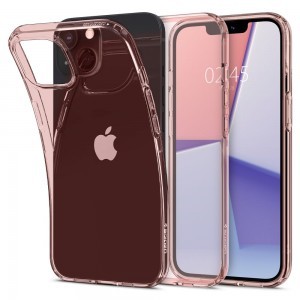 iPhone 13 mini Spigen Crystal Flex TPU tok Rose Crystal