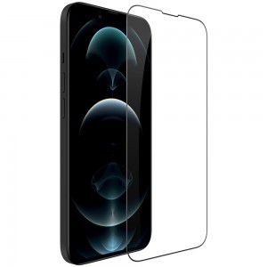 iPhone 13 Pro Max / 14 Plus Nillkin CP + PRO kijelzővédő 9H üvegfólia fekete