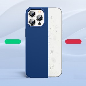 iPhone 13 Pro Ugreen Protective Soft flexibilis szilikon tok kék