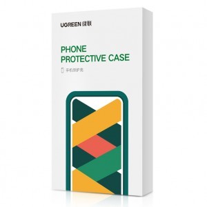 iPhone 13 Pro Ugreen Protective Fusion keménytok TPU kerettel, átlátszó (90179)