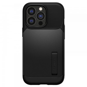 iPhone 13 Pro Spigen Slim Armor tok fekete színben
