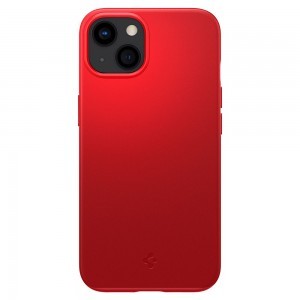 iPhone 13 mini Spigen Thin Fit ultravékony tok piros