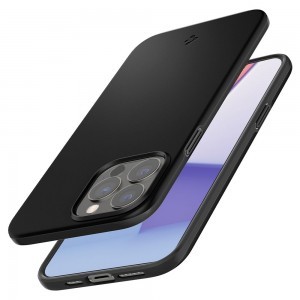 iPhone 13 Pro Spigen Thin Fit ultravékony tok fekete