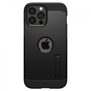 iPhone 13 Pro Spigen Tough Armor tok kihajtható támasszal fekete
