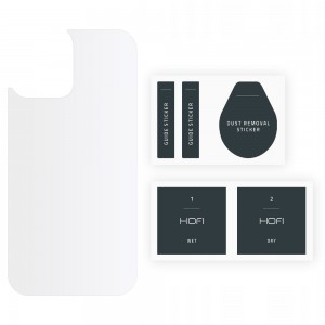 iPhone 13 mini Hofi Pro+ Hybrid 7H hátlapi üvegfólia