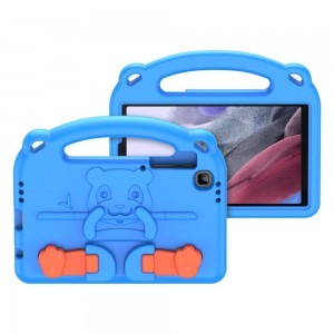 iPad Air 4 / 5 2022 / iPad Pro 11 ( 2018 / 2020 / 2021 ) Dux Ducis Panda Szilikon tok gyerekeknek kék