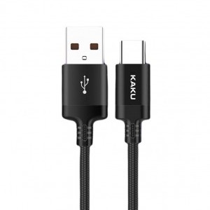Kaku USB - USB Type-C kábel 2.8A 2m fekete
