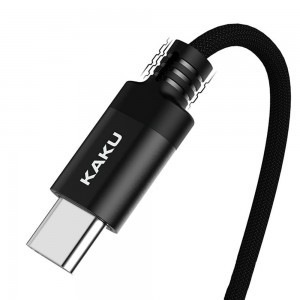 Kaku USB - USB Type-C kábel 2.8A 2m fekete