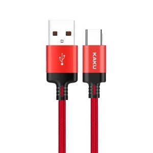 Kaku USB - USB Type-C kábel 2.8A 2m piros