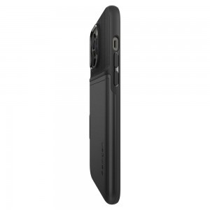 iPhone 13 Pro Spigen Slim Armor CS tok fekete (ACS03274)