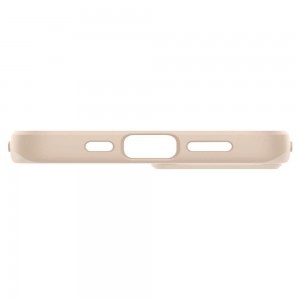 iPhone 13 Spigen Thin Fit ultravékony tok homokszínű (ACS03513)