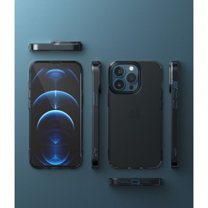 iPhone 13 Pro Max Ringke Air ultravékony tok füstfekete (A554E53)