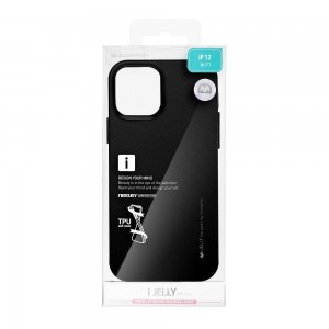 iPhone 13 Mercury i-Jelly TPU tok fekete