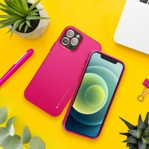 iPhone 13 mini Mercury i-Jelly TPU tok pink