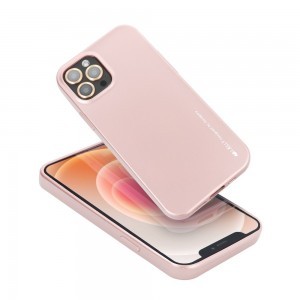 iPhone 13 mini Mercury i-Jelly TPU tok rose gold