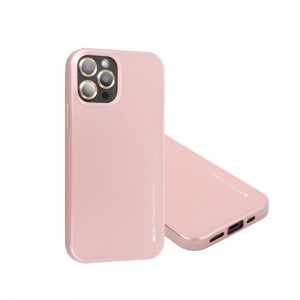 iPhone 13 mini Mercury i-Jelly TPU tok rose gold