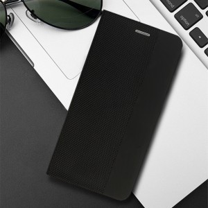 Xiaomi Mi 11 Lite 4G / 5G Vennus Sensitive fliptok fekete