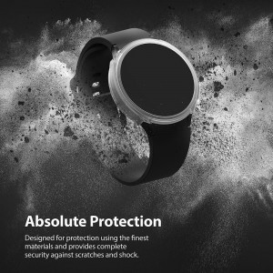 Samsung Galaxy Watch 4 40mm Ringke Air gél TPU tok fekete