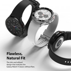 Samsung Galaxy Watch 4 Classic 46mm Ringke káva díszelem ezüst