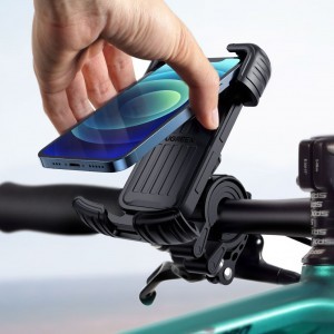 Ugreen kerékpáros telefontartó (kerékpárhoz és motorkerékpárhoz alkalmazható) fekete