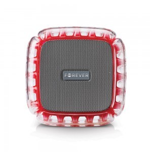 Forever BumpAir Bluetooth vezeték nélküli hangszóró piros