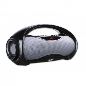 Rebeltec SoundBox 320 Bluetooth vezeték nélküli hangszóró fekete, beépített FM rádióval