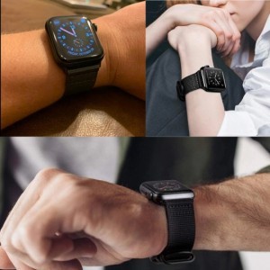 Apple Watch 4/5/6/7/8/SE/Ultra (42/44/45/49mm) Tech-Protect Scout óraszíj khaki