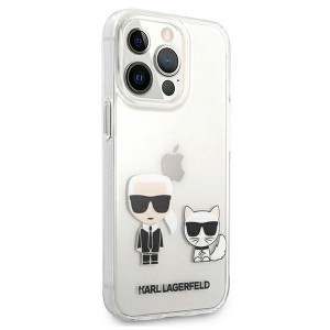 iPhone 13 Pro Karl Lagerfeld Karl Choupette tok átlátszó (KLHCP13LCKTR)
