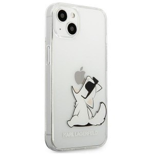 iPhone 13 6.1'' Karl Lagerfeld Choupette Fun tok átlátszó (KLHCP13MCFNRC)