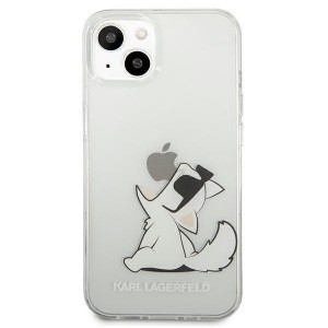 iPhone 13 6.1'' Karl Lagerfeld Choupette Fun tok átlátszó (KLHCP13MCFNRC)