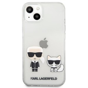 iPhone 13 Mini 5.4'' Karl Lagerfeld Karl Choupette tok átlátszó (KLHCP13SCKTR)