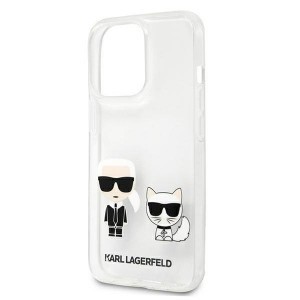 iPhone 13 Pro Max 6.7'' Karl Lagerfeld Karl Choupette tok átlátszó (KLHCP13XCKTR)